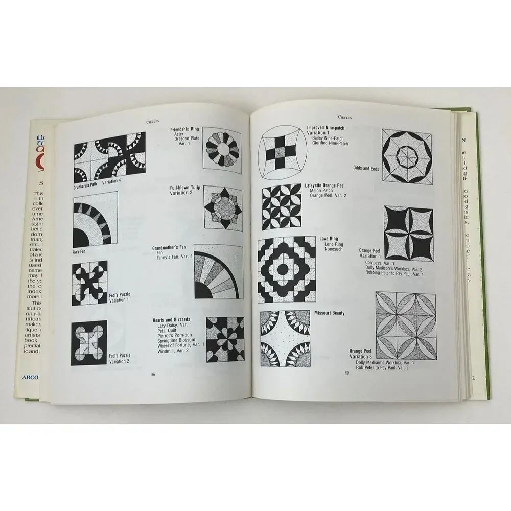 Illustrated Index Quilt Patterns Trad Amer Qu by Mills (Hardcover) VTG